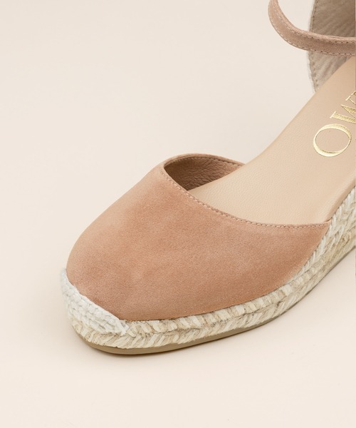 GAIMO(ガイモ)の「【GAIMO/ガイモ】エスパドリーユ ウェッジサンダル(サンダル・レディース・ブラック/ブラウン・36/37/38/39)」の6枚目の写真