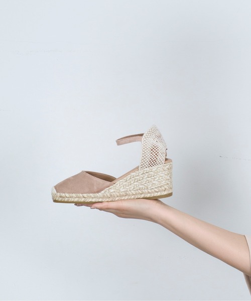 GAIMO(ガイモ)の「【GAIMO/ガイモ】エスパドリーユ ウェッジサンダル(サンダル・レディース・ブラック/ブラウン・36/37/38/39)」の7枚目の写真