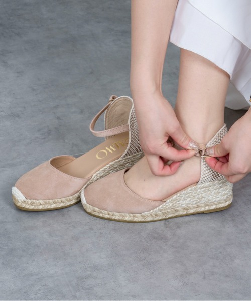 GAIMO(ガイモ)の「【GAIMO/ガイモ】エスパドリーユ ウェッジサンダル(サンダル・レディース・ブラック/ブラウン・36/37/38/39)」の10枚目の写真