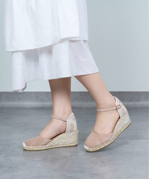 GAIMO(ガイモ)の「【GAIMO/ガイモ】エスパドリーユ ウェッジサンダル(サンダル・レディース・ブラック/ブラウン・36/37/38/39)」の15枚目の写真