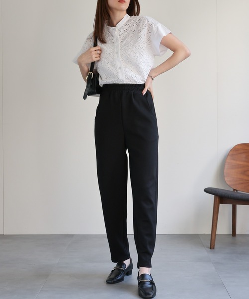 シャツ ブラウス シャツ ブラウス コットンカットワークレース