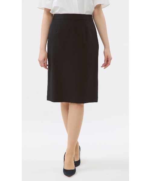 ꕤ BEIGE ・CINDY ꕤタイトスカート (ネイビー) 手軽スーツ・スカート】着疲れ知らずのストレッチ！タイト