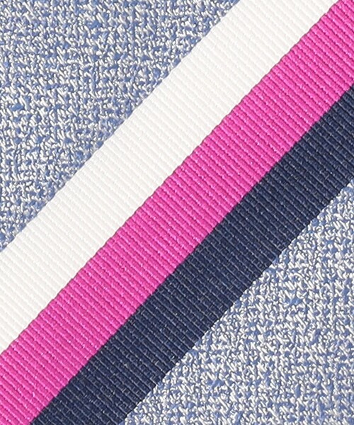 Seaward&stearn(シーワードスターン)の「Seaward & Stearn シルク レジメンタルネクタイ(ネクタイ・メンズ・グリーン系その他/ピンク系その他・FREE)」の6枚目の写真