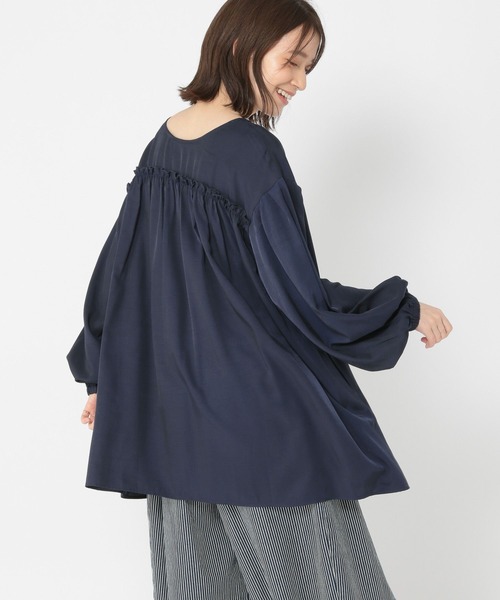 【コグマ】KAPITAL(キャピタル)/フレンチスリーブギャザーチュニック コグマ様専用】KAPITAL(キャピタル)/フレンチスリーブギャザー