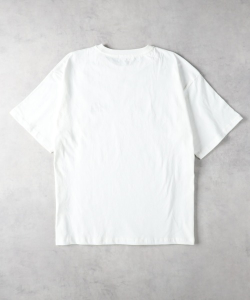 CONVERSE(コンバース)の「CONVERSE(コンバース)ワンポイントTシャツ(Tシャツ/カットソー・メンズ・ブラック/ホワイト・L/XL/S/M)」の6枚目の写真