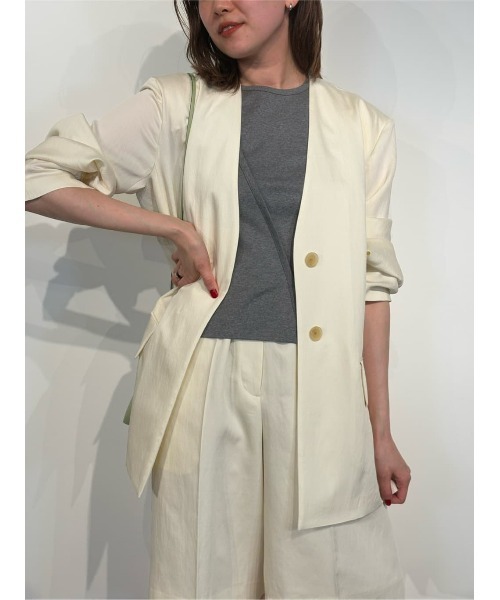 コラム　COLUMN エストネーション　ノーカラー　ジャケット COLUMN / ノーカラージャケット｜ESTNATION ONLINE STORE