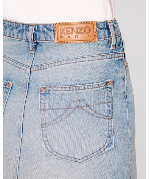 KENZO(ケンゾー)の「ジャパニーズ デニム ショート スカート(デニムスカート・レディース・ブルー系その他7・26)」の2枚目の写真