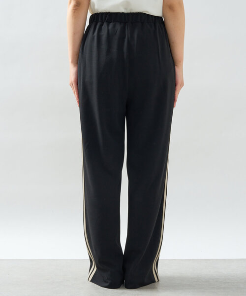 un dix cors（アンディコール）の「カットジョーゼットラインパンツ（スラックス・レディース・ブラック・FREE）」の16枚目の写真