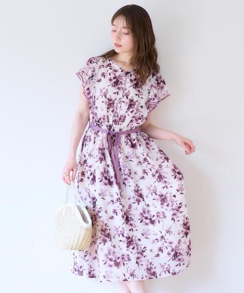 本日のみのお値下げ Couture Broochのサマーフラワーブーケワンピース Couture Brooch ワンピース 「花柄・華やか・一枚で着映え