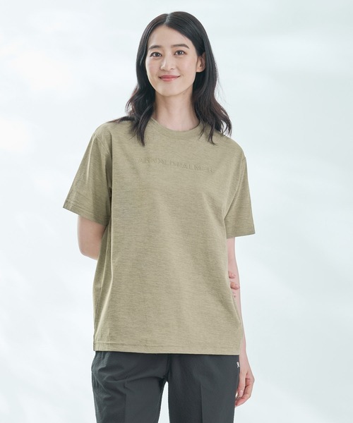 Arnold Palmer(アーノルドパーマー)の「タウン&レジャー シェア ロゴ Tシャツ(Tシャツ/カットソー・レディース・ブラック/カーキ/オフホワイト・XS/S/M/L/LL)」の19枚目の写真