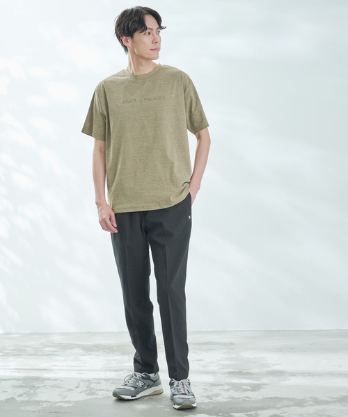 Arnold Palmer(アーノルドパーマー)の「タウン&レジャー シェア ロゴ Tシャツ(Tシャツ/カットソー・レディース・ブラック/カーキ/オフホワイト・XS/S/M/L/LL)」の18枚目の写真