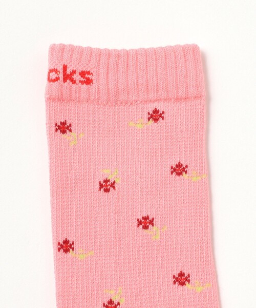 BEAMS BOY(ビームスボーイ)の「【別注】ROSTER SOX / フラワー サーマル ソックス(ソックス/靴下・レディース・ピンク/シルバー・ONE SIZE)」の4枚目の写真