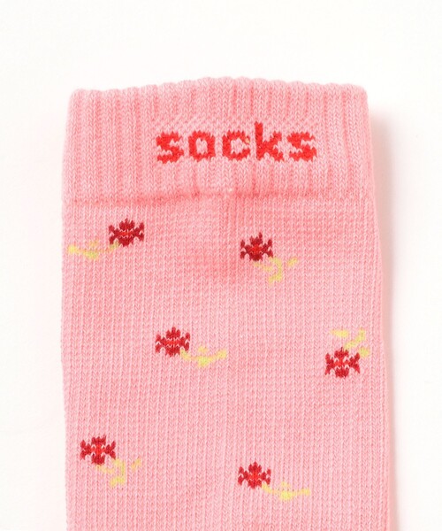 BEAMS BOY(ビームスボーイ)の「【別注】ROSTER SOX / フラワー サーマル ソックス(ソックス/靴下・レディース・ピンク/シルバー・ONE SIZE)」の6枚目の写真