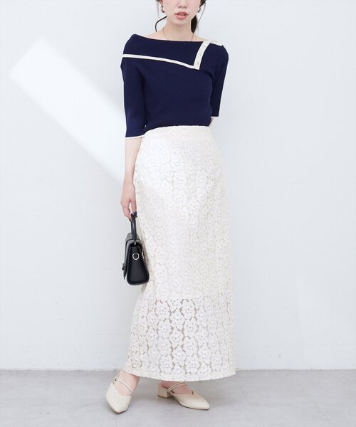 極美品 ヤヌーク パラシュートスカート ホワイト 通気性◎ 夏にぴったり♩M コーディネート詳細 | YANUK ONLINE STORE