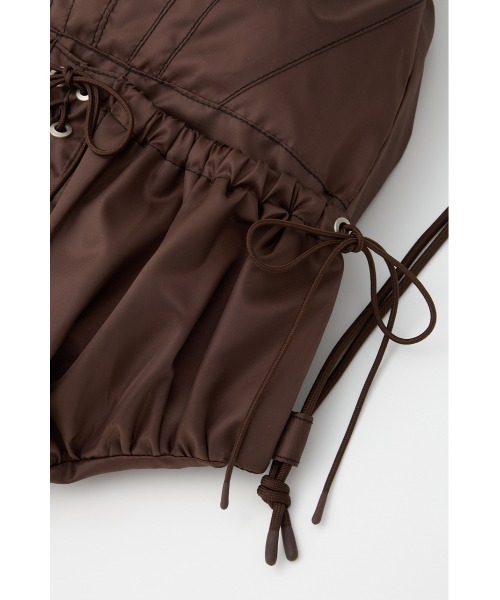 SLY（スライ）の「BONDAGE KNAPSACK ボンデージ ナップサック（バックパック/リュック・レディース・ブラウン・FREE）」の4枚目の写真