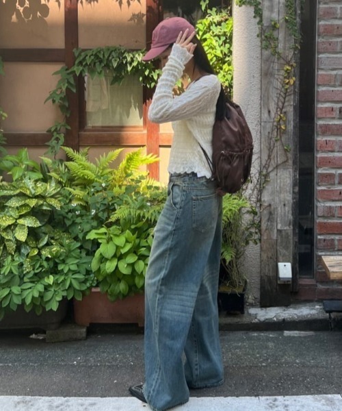 SLY（スライ）の「BONDAGE KNAPSACK ボンデージ ナップサック（バックパック/リュック・レディース・ブラウン・FREE）」の10枚目の写真