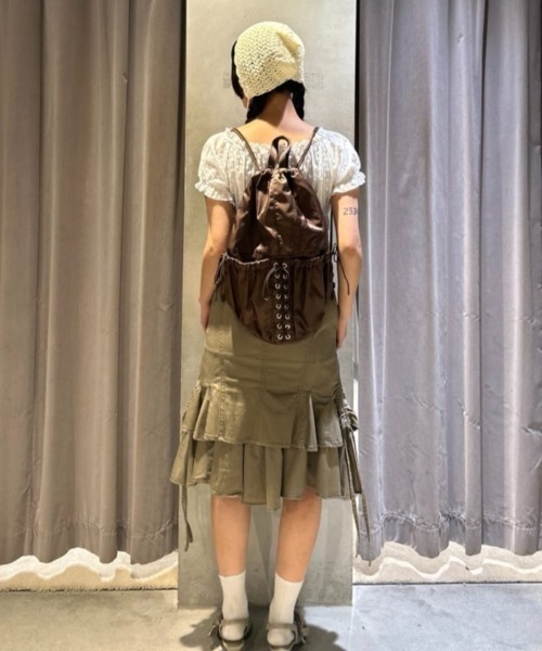 SLYフェイクレザー ボンデージ ナップサック　1回使用 BONDAGE KNAPSACK ボンデージ ナップサック（バックパック