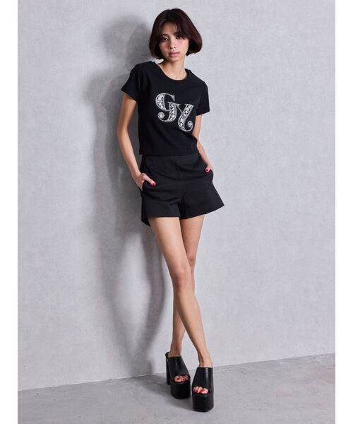 新品未使用タグ付き GYDA GY bijou Tシャツ GY bijou Tシャツ（Tシャツ/カットソー）｜GYDA（ジェイダ）の