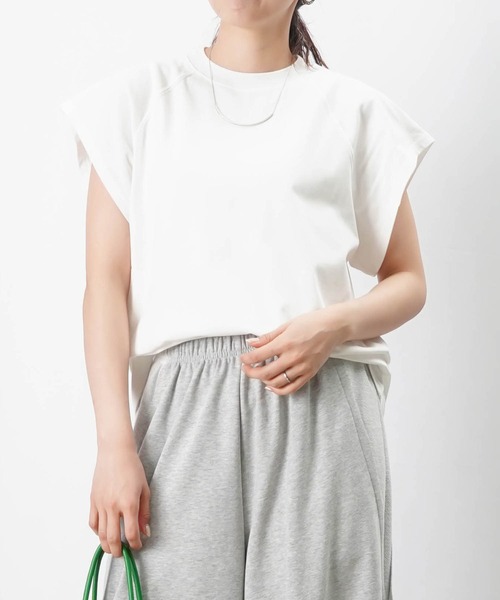 tシャツ LC/LLL ラグランフレンチ袖プルオーバー レディース セール】LC/LLL ラグランフレンチ袖プルオーバー（Tシャツ