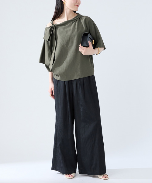 VERMEIL par iena（ヴェルメイユパーイエナ）の「アシンメトリーリボン