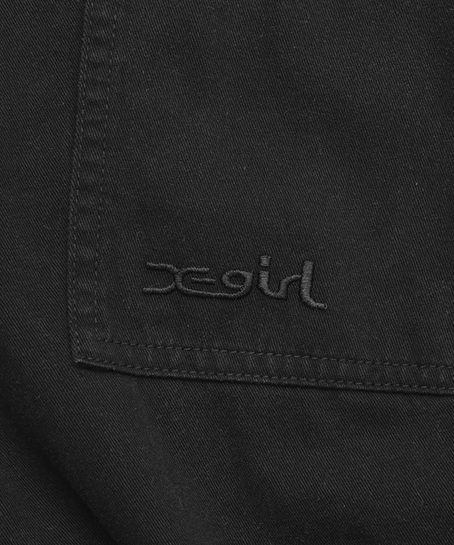 X-girl（エックスガール）の「FADED MULTI POCKET FLARE PANTS（その他パンツ・レディース・ブラック/オリーブ/ブラウン・S/M）」の9枚目の写真