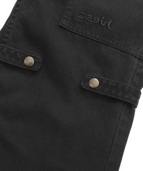 X-girl（エックスガール）の「FADED MULTI POCKET FLARE PANTS（その他パンツ・レディース・ブラック/オリーブ/ブラウン・S/M）」の10枚目の写真