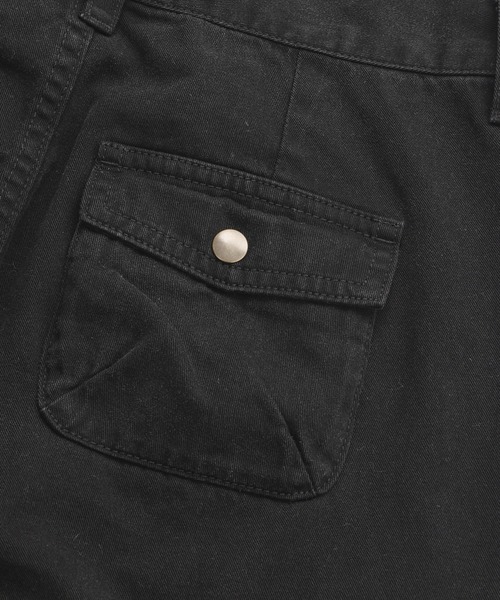 X-girl（エックスガール）の「FADED MULTI POCKET FLARE PANTS（その他パンツ・レディース・ブラック/オリーブ/ブラウン・S/M）」の11枚目の写真