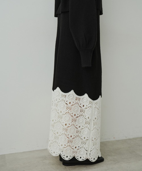 スカート LA BELLE ETUDE LA BELLE ETUDE（ラベルエチュード） スカート レザーベルト×Carrie