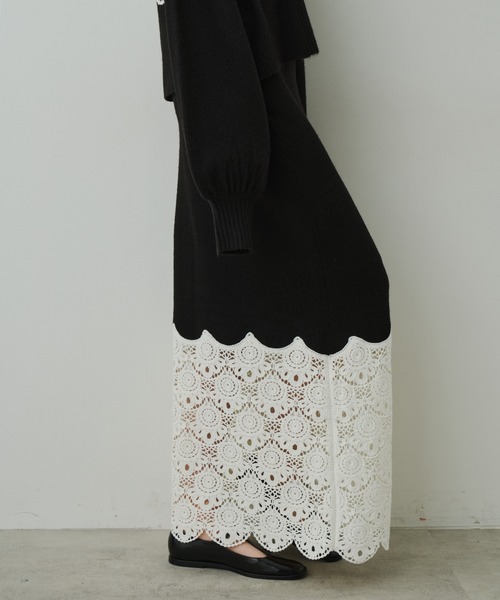 スカート the toe Portobello Lace Skirt Portobello Lace Skirt – THE TOÉ