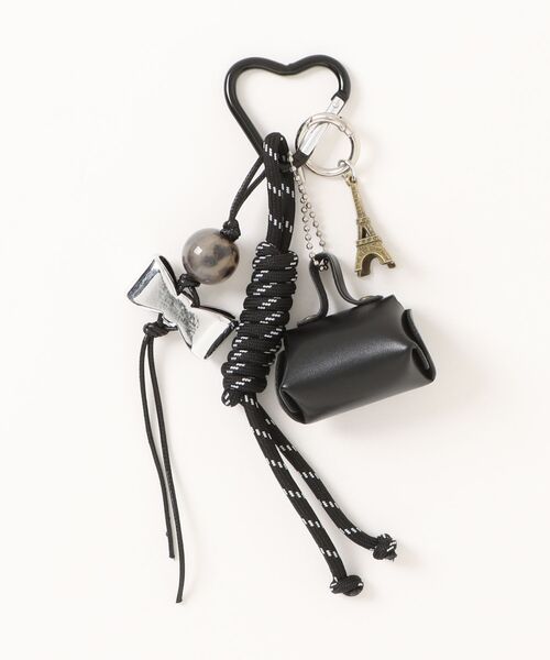 セール】パラコード＆モチーフバッグチャーム 重ね付け ストラップ