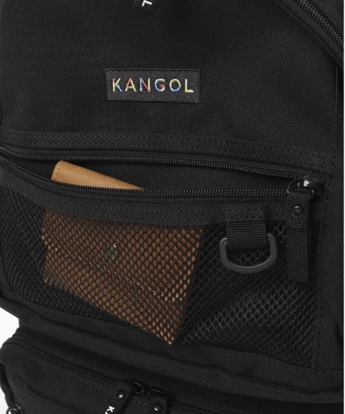 KANGOL(カンゴール)の「KANGOL カンゴール リュック 抗菌防臭 250-1292(バックパック/リュック・レディース・レッド/ブラック・FREE)」の9枚目の写真