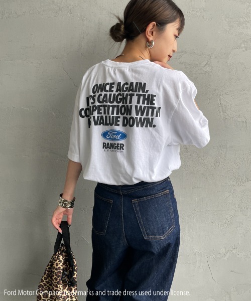 tシャツ 「GOOD ROCK SPEED/グッドロックスピード」 FORD ロゴバックプリントTシャツ (RANGER) レディース GOOD ROCK SPEED/グッドロックスピード] FORD ロゴバック