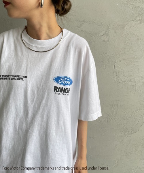 【GOOD ROCK SPEED】FORD バックプリントT グレー GOOD ROCK SPEED tシャツ 「GOOD SPEED」Ford バックプリント