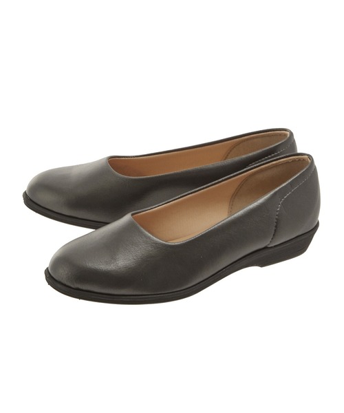 Pansy(パンジー)の「オフィス パンプス 4060(パンプス・レディース・ゴールド/ブラック/グレー・22cm/23cm/23.5㎝/24cm/24.5㎝/22.5cm/25cm)」の2枚目の写真