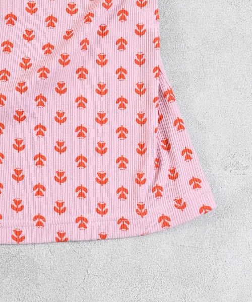 MARKEY'S（マーキーズ）の「総柄フリルキャミソール（キャミソール・キッズ・グリーン/ピンク/ブラック・90/100/110/120/130）」の13枚目の写真