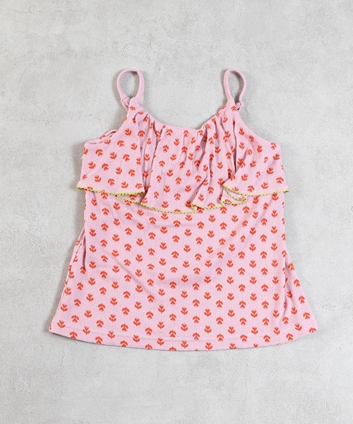 MARKEY'S（マーキーズ）の「総柄フリルキャミソール（キャミソール・キッズ・グリーン/ピンク/ブラック・90/100/110/120/130）」の16枚目の写真