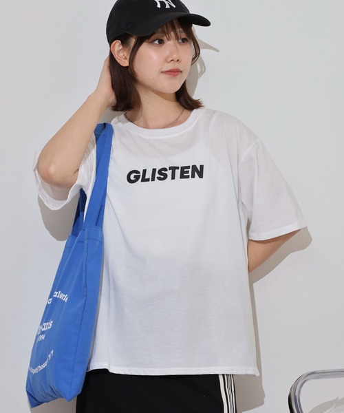 mitis(ミティス)の「mitis ビッグシルエットラバープリントTシャツ(Tシャツ/カットソー・レディース・ブラック/ホワイト系/ホワイト系1/ホワイト系2/グレー系2/オフホワイト/グレー系/ブラック系2/グレー系1/ブラック系1/チャコール/ブラック系・M)」の5枚目の写真