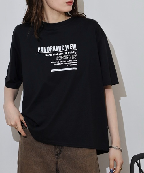 mitis(ミティス)の「mitis ビッグシルエットラバープリントTシャツ(Tシャツ/カットソー・レディース・ブラック/ホワイト系/ホワイト系1/ホワイト系2/グレー系2/オフホワイト/グレー系/ブラック系2/グレー系1/ブラック系1/チャコール/ブラック系・M)」の13枚目の写真