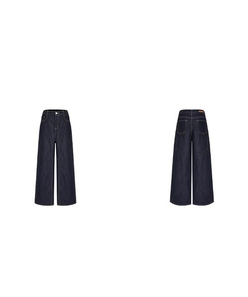 fano studios サイドシームワイドデニムパンツ 2025SS ジーンズ デニム