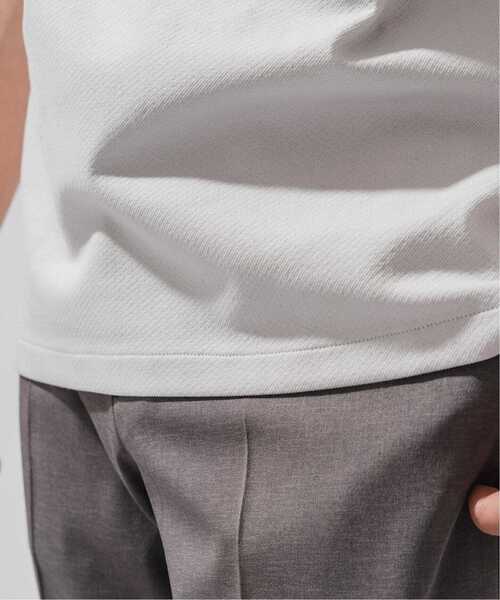 EDIFICE（エディフィス）の「《追加》"吸水速乾＆イージーケア" 36ゲージ ツイリードライ ポロシャツ（ポロシャツ・メンズ・カーキ/グレー/ダークブルー/ライトグレー・SMALL/MEDIUM/LARGE/X-LARGE）」の6枚目の写真