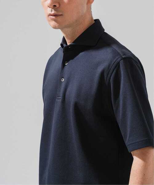 EDIFICE（エディフィス）の「《追加》"吸水速乾＆イージーケア" 36ゲージ ツイリードライ ポロシャツ（ポロシャツ・メンズ・カーキ/グレー/ダークブルー/ライトグレー・SMALL/MEDIUM/LARGE/X-LARGE）」の14枚目の写真