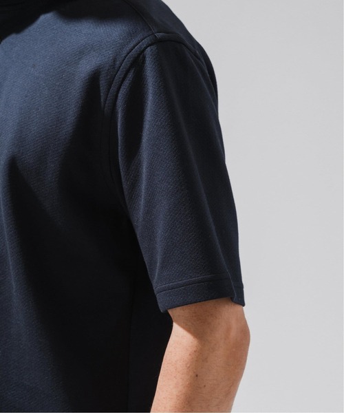 EDIFICE（エディフィス）の「《追加》"吸水速乾＆イージーケア" 36ゲージ ツイリードライ ポロシャツ（ポロシャツ・メンズ・カーキ/グレー/ダークブルー/ライトグレー・SMALL/MEDIUM/LARGE/X-LARGE）」の15枚目の写真