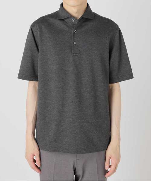 EDIFICE（エディフィス）の「《追加》"吸水速乾＆イージーケア" 36ゲージ ツイリードライ ポロシャツ（ポロシャツ・メンズ・カーキ/グレー/ダークブルー/ライトグレー・SMALL/MEDIUM/LARGE/X-LARGE）」の18枚目の写真