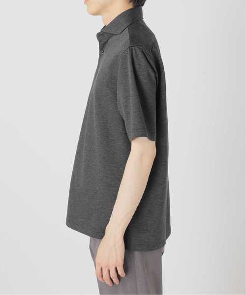 EDIFICE（エディフィス）の「《追加》"吸水速乾＆イージーケア" 36ゲージ ツイリードライ ポロシャツ（ポロシャツ・メンズ・カーキ/グレー/ダークブルー/ライトグレー・SMALL/MEDIUM/LARGE/X-LARGE）」の19枚目の写真