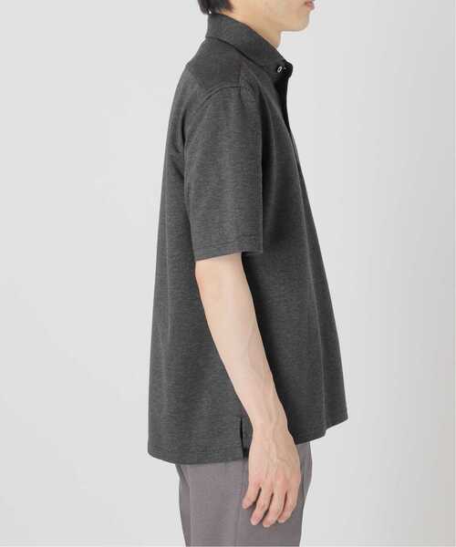 EDIFICE（エディフィス）の「《追加》"吸水速乾＆イージーケア" 36ゲージ ツイリードライ ポロシャツ（ポロシャツ・メンズ・カーキ/グレー/ダークブルー/ライトグレー・SMALL/MEDIUM/LARGE/X-LARGE）」の21枚目の写真