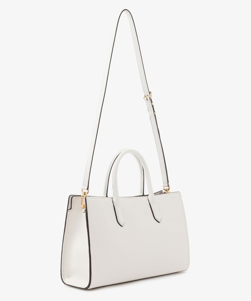 MICHAEL KORS(マイケルコース)の「SCARLETT レザー サッチェル ミディアム(ハンドバッグ・レディース・ホワイト系・FREE)」の3枚目の写真