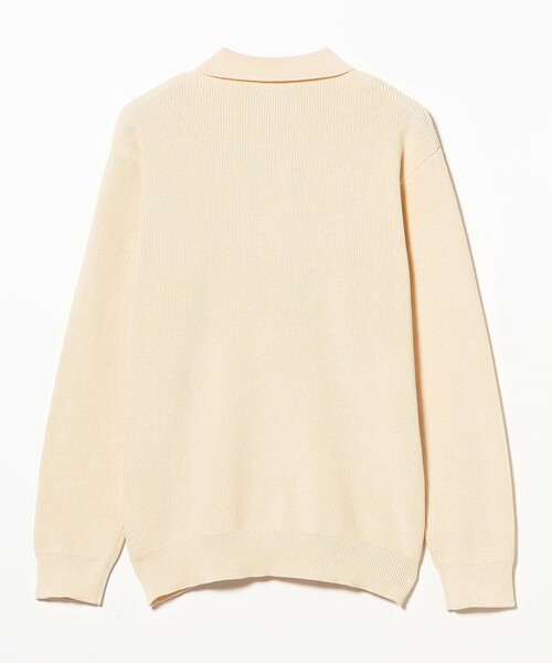 BEAMS（ビームス）の「リラックスフィット 12ゲージ ニットポロ（ニット/セーター・メンズ・チャコールグレー/ブラック/ナチュラル・XL/L/M/S）」の16枚目の写真