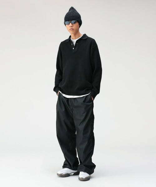 BEAMS（ビームス）の「リラックスフィット 12ゲージ ニットポロ（ニット/セーター・メンズ・チャコールグレー/ブラック/ナチュラル・XL/L/M/S）」の21枚目の写真