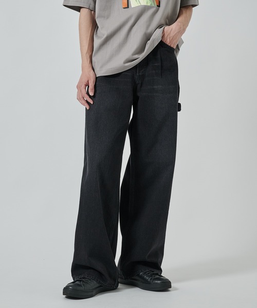WIDE PAINTER PANTS（デニムパンツ）｜markaware（マーカウェア）の