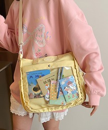 クリアバッグ 2way」に該当するショルダーバッグファッション